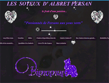 Tablet Screenshot of des-soyeuxdalbret.com